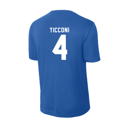Delaware - NCAA Women's Soccer : Ava Ticconi - Activewear T-Shirt-1