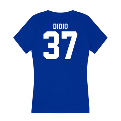 Delaware - NCAA Women's Lacrosse : Mia Didio - Women's V-Neck T-Shirt-1