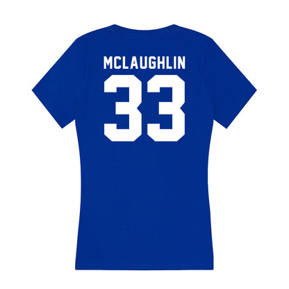 Delaware - NCAA Baseball : Ryan McLaughlin - Women's V-Neck T-Shirt-1