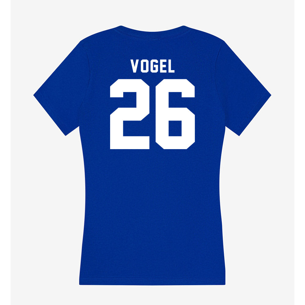 Delaware - NCAA Women's Soccer : Brooke Vogel - Women's V-Neck T-Shirt-1