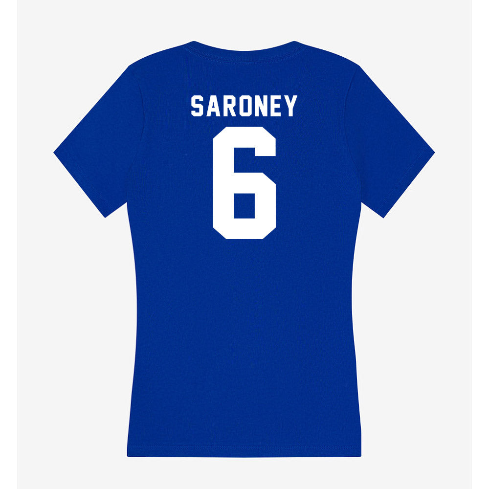 Delaware - NCAA Women's Lacrosse : Halen Saroney - Women's V-Neck T-Shirt-1