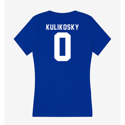 Delaware - NCAA Women's Soccer : Charlotte Kulikosky - Women's V-Neck T-Shirt-1