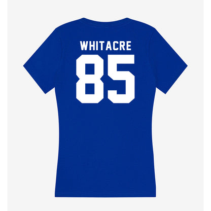 Delaware - NCAA Football : Jackson Whitacre - Women's V-Neck T-Shirt-1