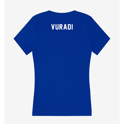 Delaware - NCAA Men's Golf : Aryan Vuradi - Women's V-Neck T-Shirt-1