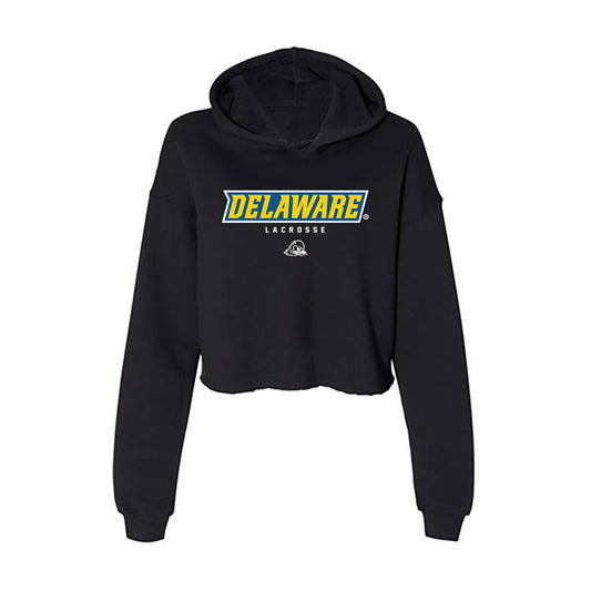 Delaware - NCAA Men's Lacrosse : Sean Eells - Women's Crop Fleece Hoodie-0