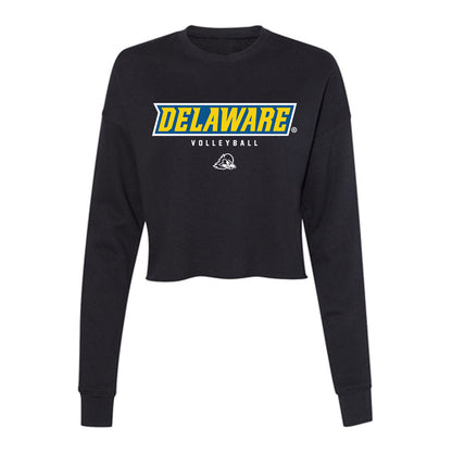 Delaware - NCAA Women's Volleyball : Dylan Norris - Women's Cropped Crew Fleece-0