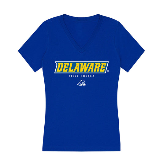 Delaware - NCAA Women's Field Hockey : Lainey Baker - Women's V-Neck T-Shirt-0