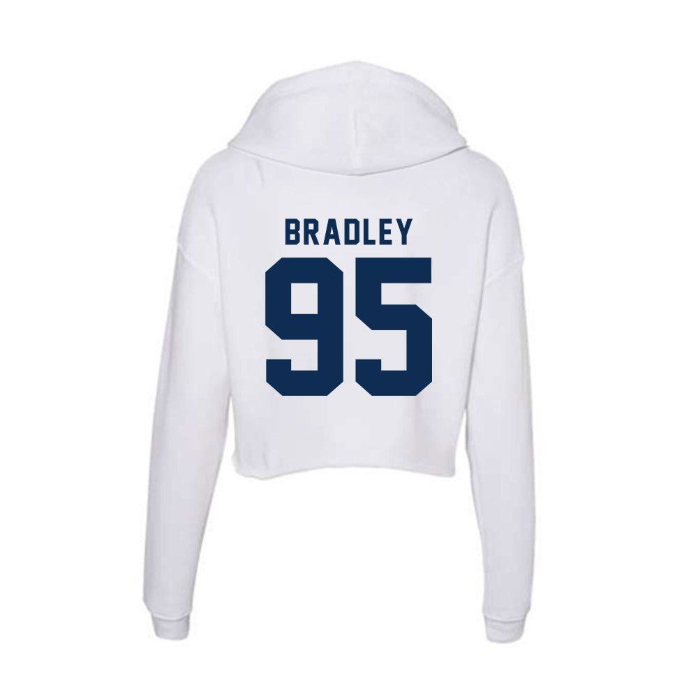 FAU - NCAA Football : Marlon Bradley - Women's Crop Fleece Hoodie-1