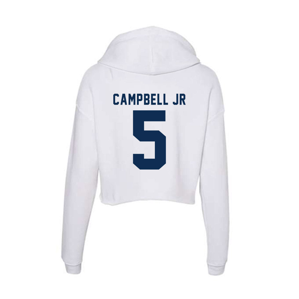 FAU - NCAA Football : Cj Campbell Jr - Women's Crop Fleece Hoodie-1