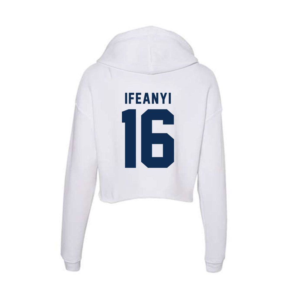 FAU - NCAA Football : Chisom Ifeanyi - Women's Crop Fleece Hoodie-1