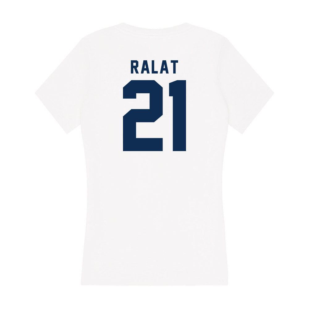 FAU - NCAA Men's Basketball : Alejandro Ralat - Women's V-Neck T-Shirt-1