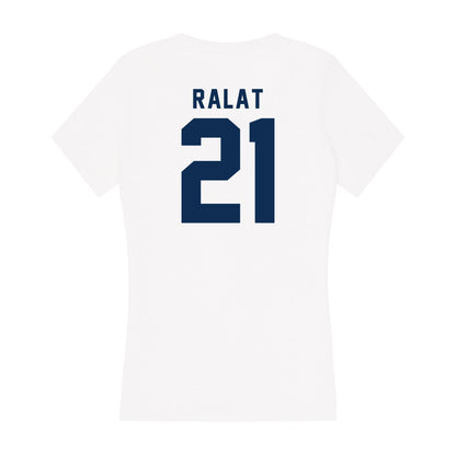 FAU - NCAA Men's Basketball : Alejandro Ralat - Women's V-Neck T-Shirt-1