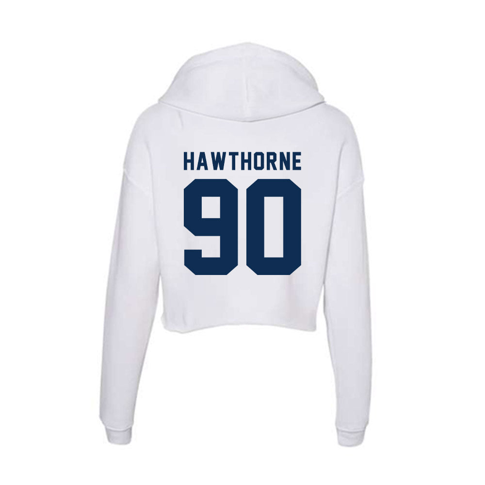 FAU - NCAA Football : Decarius Hawthorne - Women's Crop Fleece Hoodie-1