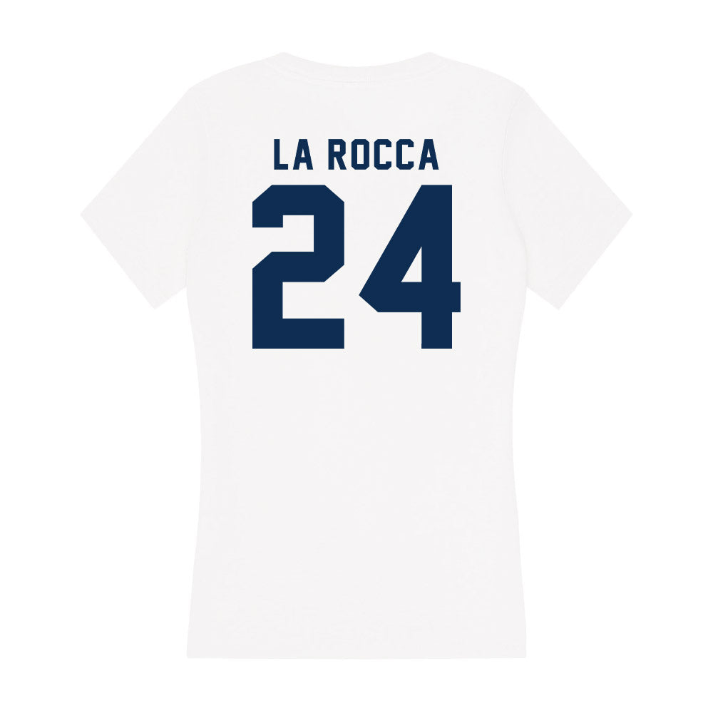 FAU - NCAA Baseball : Mike La Rocca - Women's V-Neck T-Shirt-1