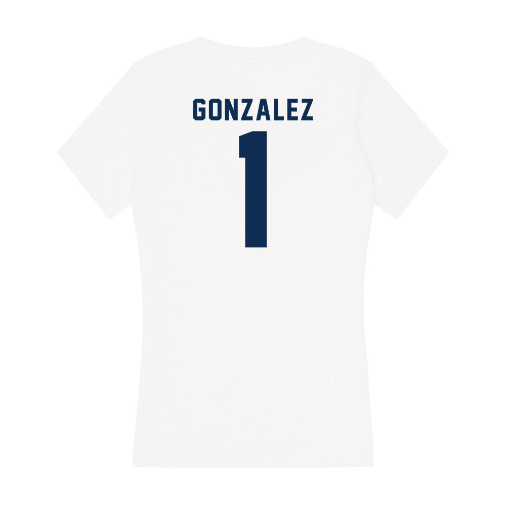 FAU - NCAA Women's Soccer : Lexi Gonzalez - Women's V-Neck T-Shirt-1