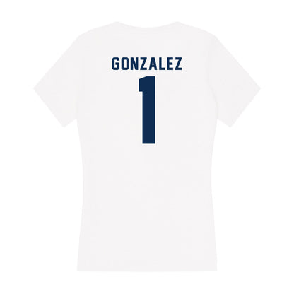 FAU - NCAA Women's Soccer : Lexi Gonzalez - Women's V-Neck T-Shirt-1