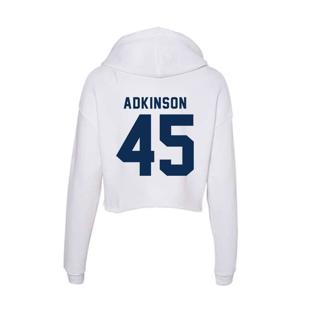 FAU - NCAA Football : Walker ADKINSON - Women's Crop Fleece Hoodie-1