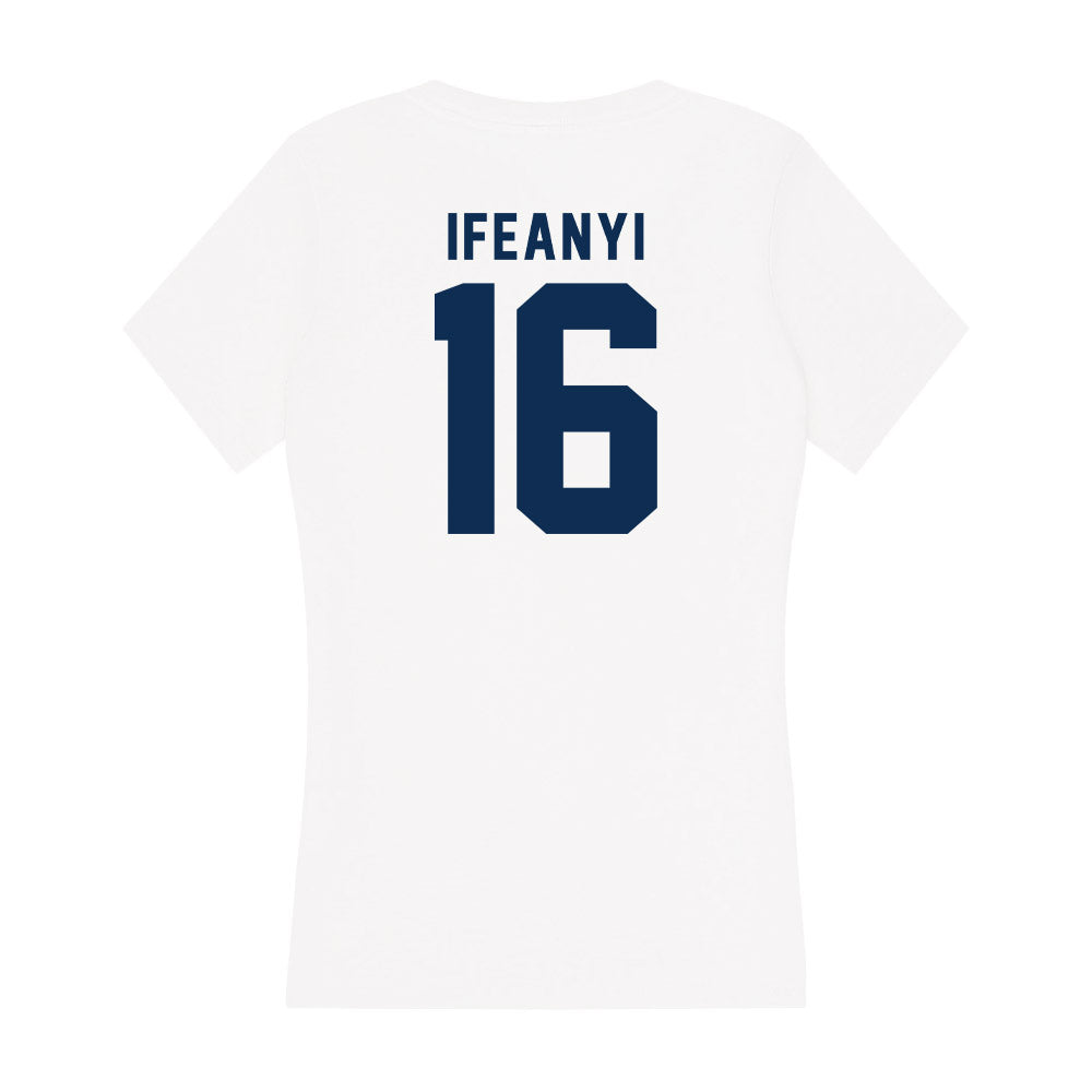 FAU - NCAA Football : Chisom Ifeanyi - Women's V-Neck T-Shirt-1