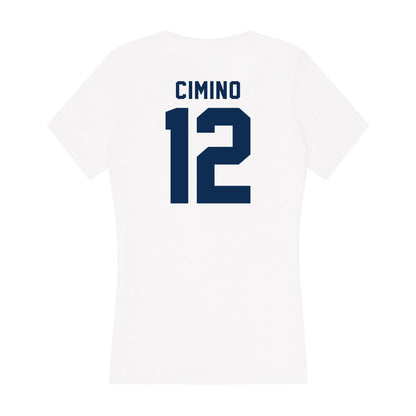 FAU - NCAA Softball : Izabella Cimino - Women's V-Neck T-Shirt-1