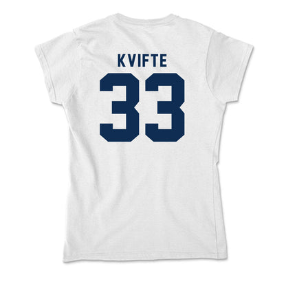 FAU - NCAA Men's Soccer : Noah Kvifte - Soft Style Women’s T-Shirt-1