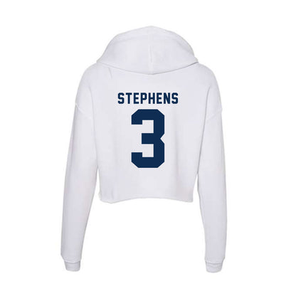 FAU - NCAA Women's Volleyball : Noelle Stephens - Women's Crop Fleece Hoodie-1