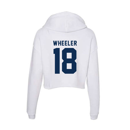 FAU - NCAA Football : Jaden Wheeler - Women's Crop Fleece Hoodie-1