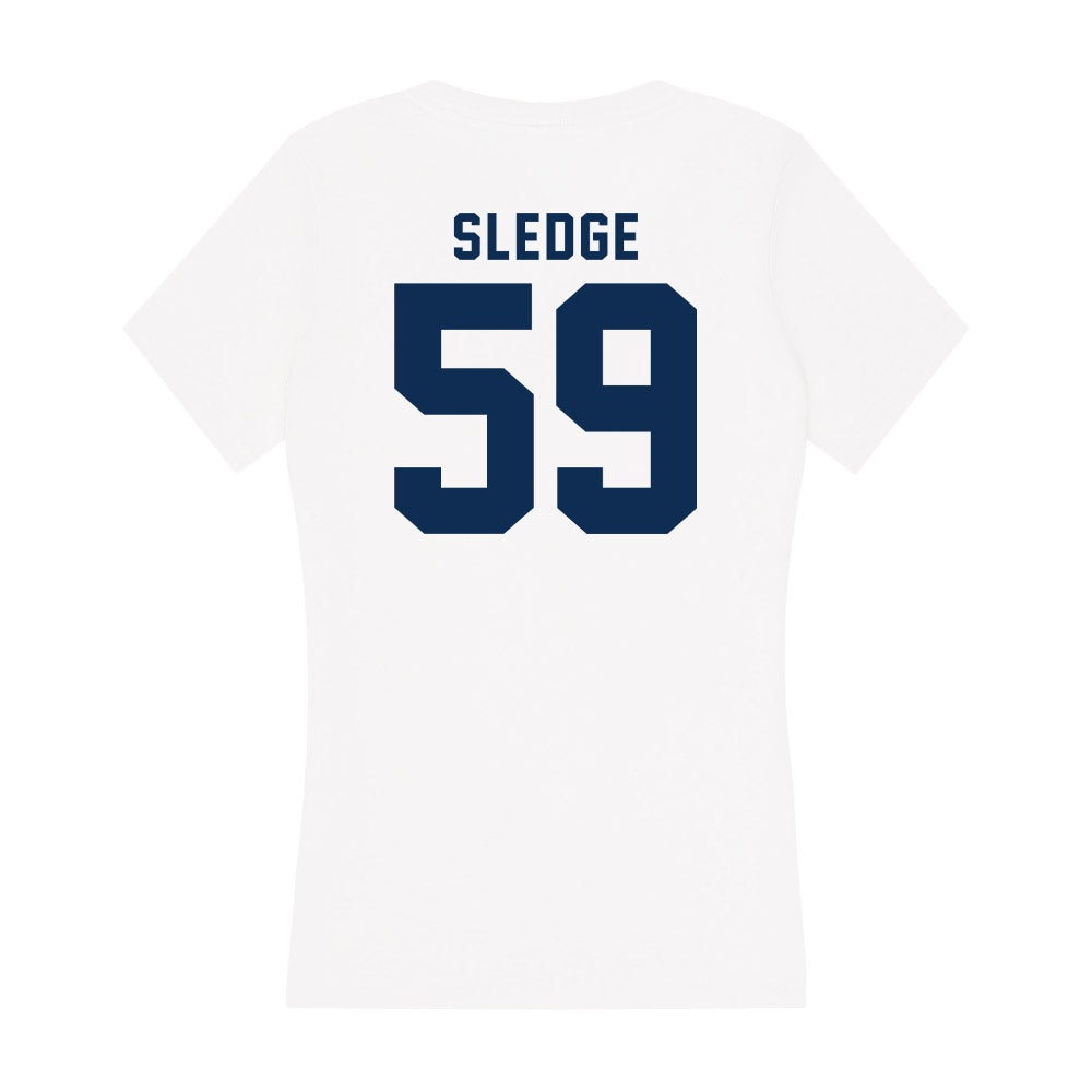 FAU - NCAA Football : Thomas Sledge - Women's V-Neck T-Shirt-1