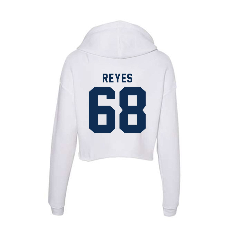 FAU - NCAA Football : Manuel Reyes - Women's Crop Fleece Hoodie-1