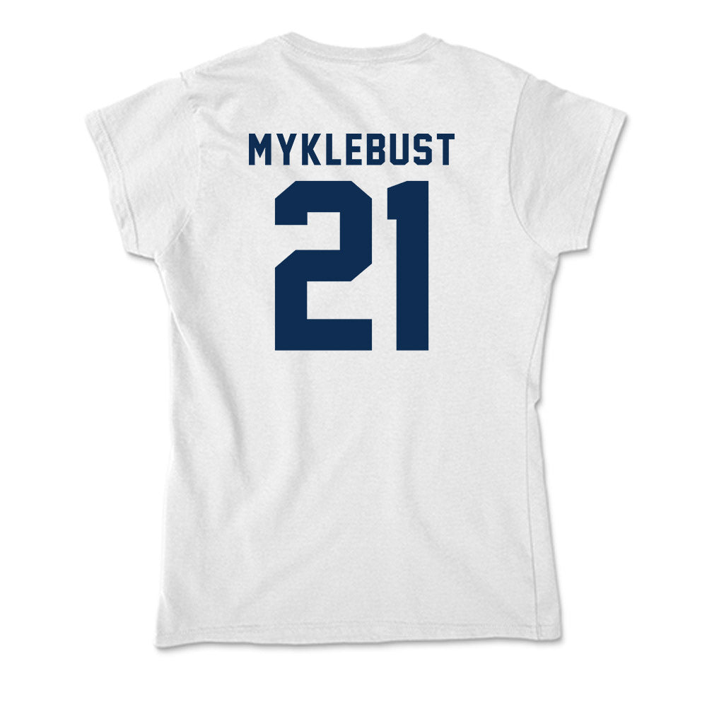 FAU - NCAA Women's Basketball : Maria Myklebust - Soft Style Women’s T-Shirt-1