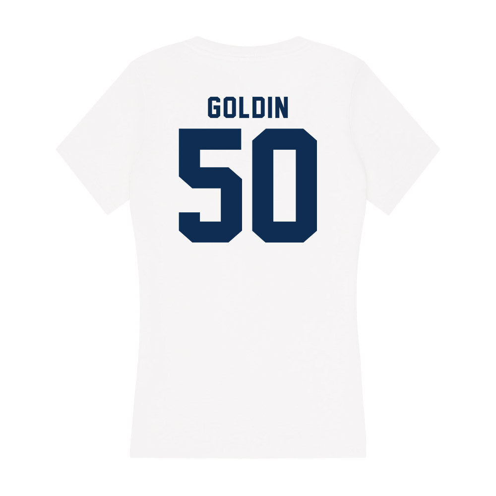 FAU - NCAA Men's Basketball : Vladislav Goldin - Women's V-Neck T-Shirt-1