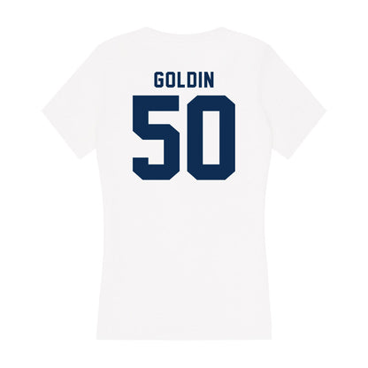 FAU - NCAA Men's Basketball : Vladislav Goldin - Women's V-Neck T-Shirt-1