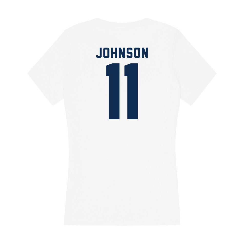 FAU - NCAA Football : Marlyn Johnson - Women's V-Neck T-Shirt-1