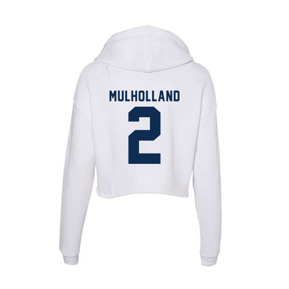 FAU - NCAA Softball : McKenna Mulholland - Women's Crop Fleece Hoodie-1