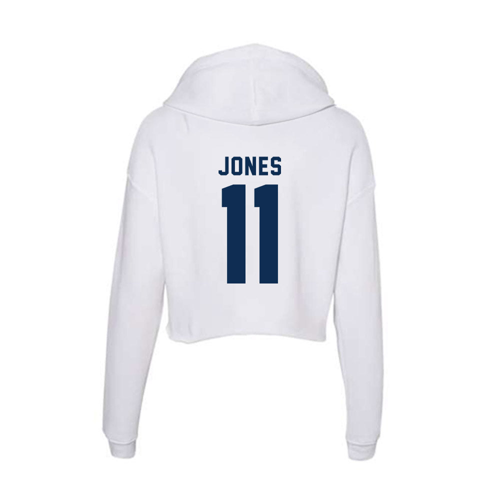 FAU - NCAA Softball : Zoey Jones - Women's Crop Fleece Hoodie-1