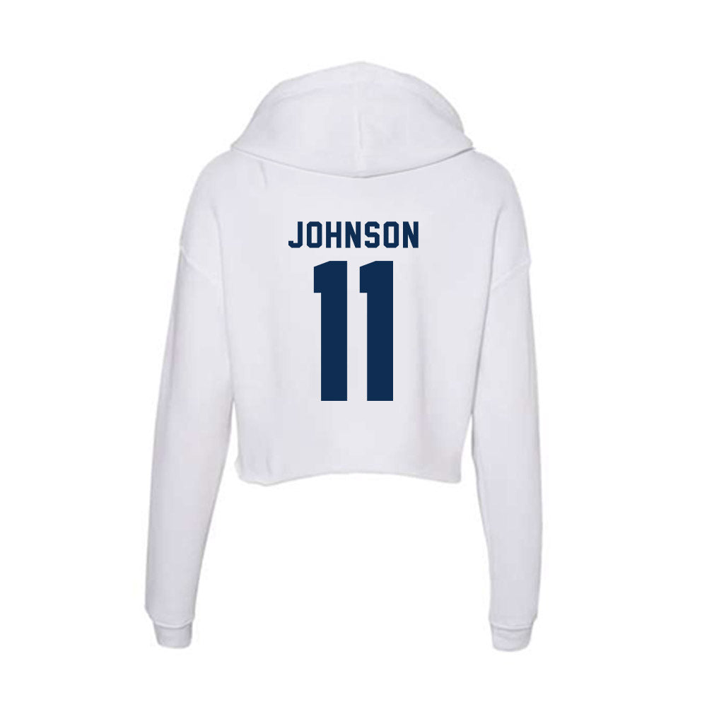 FAU - NCAA Football : Marlyn Johnson - Women's Crop Fleece Hoodie-1