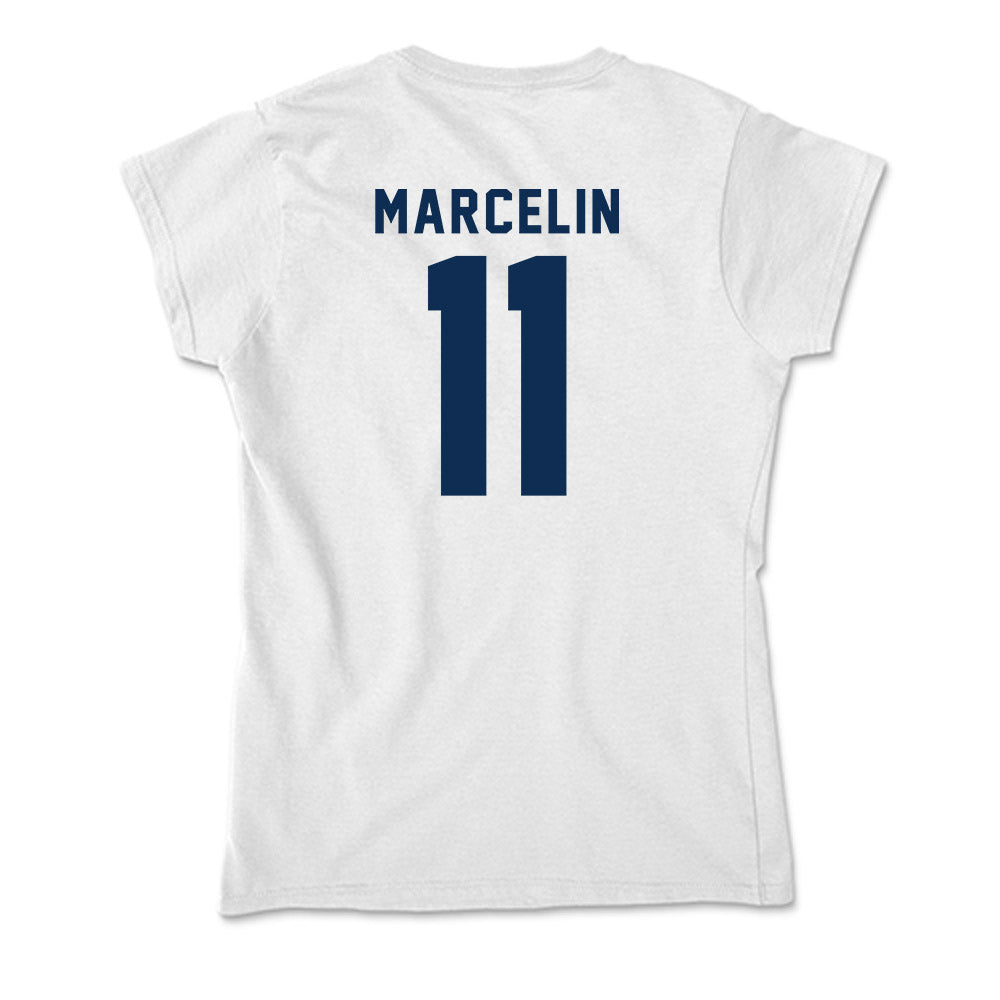 FAU - NCAA Football : Gavench Marcelin - Soft Style Women’s T-Shirt-1