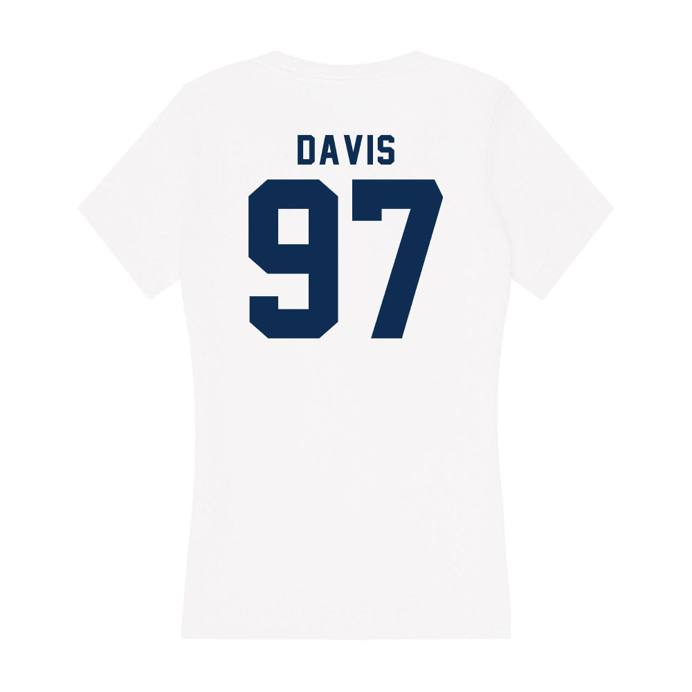 FAU - NCAA Football : Devonta Davis - Women's V-Neck T-Shirt-1