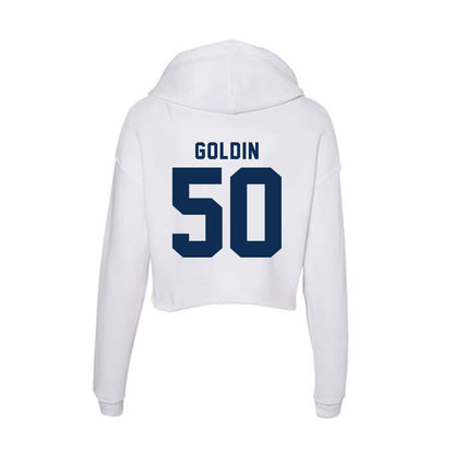 FAU - NCAA Men's Basketball : Vladislav Goldin - Women's Crop Fleece Hoodie-1