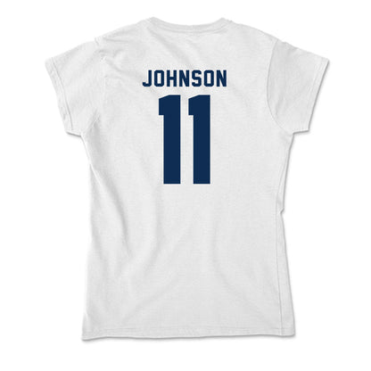 FAU - NCAA Football : Marlyn Johnson - Soft Style Women’s T-Shirt-1
