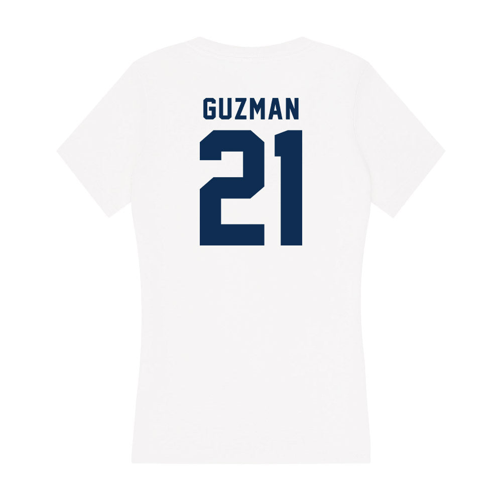 FAU - NCAA Softball : Yani Guzman - Women's V-Neck T-Shirt-1