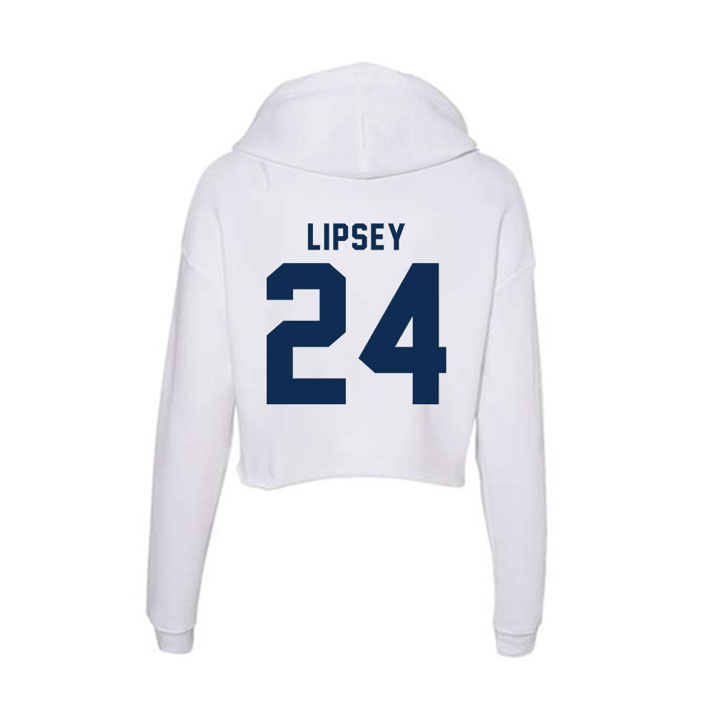 FAU - NCAA Baseball : Marshall Lipsey - Women's Crop Fleece Hoodie-1