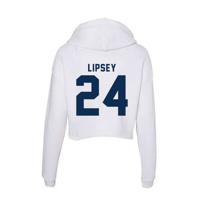 FAU - NCAA Baseball : Marshall Lipsey - Women's Crop Fleece Hoodie-1