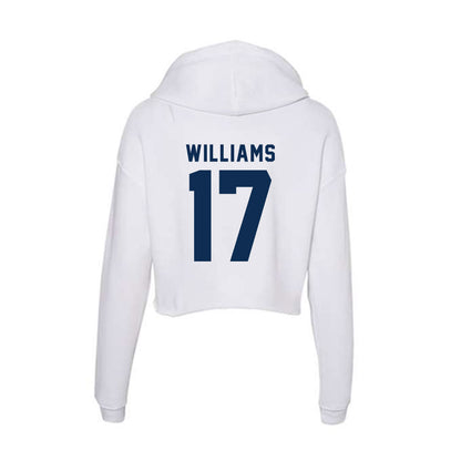 FAU - NCAA Softball : Emma Williams - Women's Crop Fleece Hoodie-1