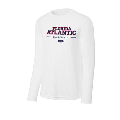 FAU - NCAA Baseball : Daniel Machado - Activewear Long Sleeve T-Shirt-0