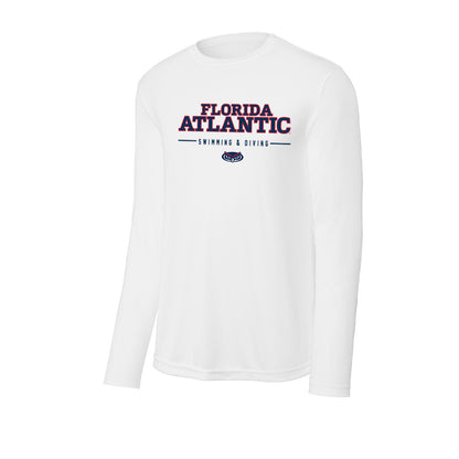 FAU - NCAA Men's Swimming & Diving : Logan Thornsberry - Activewear Long Sleeve T-Shirt