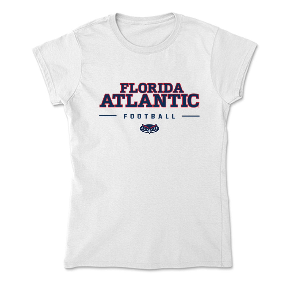 FAU - NCAA Football : Lawrence Johnson - Soft Style Women’s T-Shirt-0