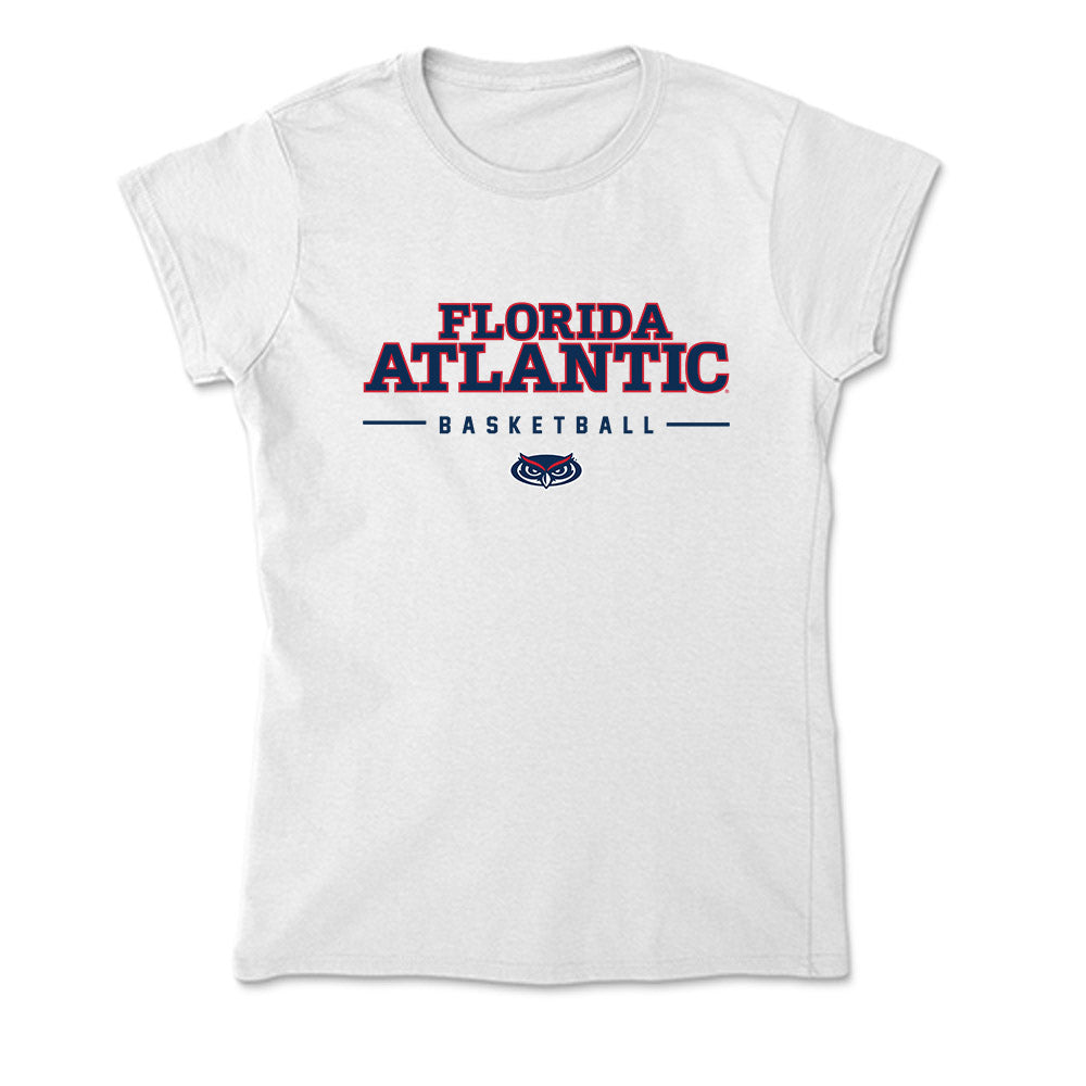 FAU - NCAA Men's Basketball : Lachlan Smith - Soft Style Women’s T-Shirt-0