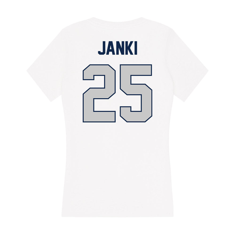 BU - NCAA Football : Beck Janki - Women's V-Neck T-Shirt-1