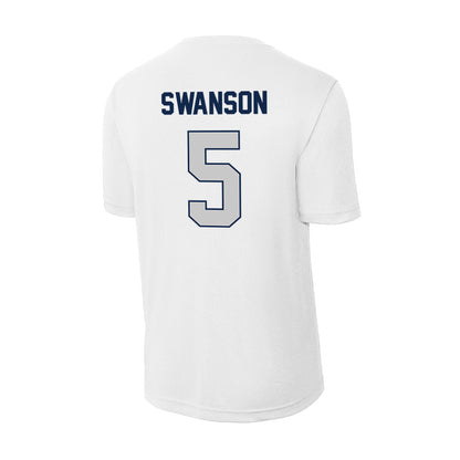 BU - NCAA Women's Basketball : Mckenzie Swanson - Performance T-Shirt-1