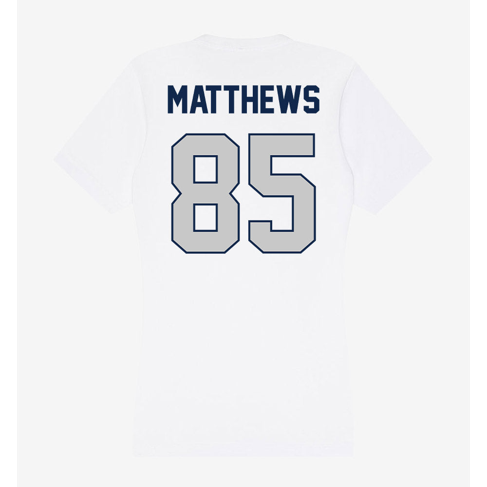 BU - NCAA Football : Blake Matthews - Women's V-Neck T-Shirt-1